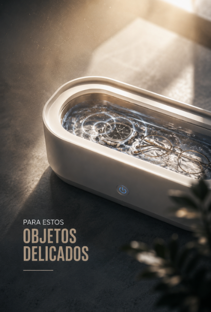 LIMPIADOR ULTRASONICO PARA JOYAS Y GAFAS