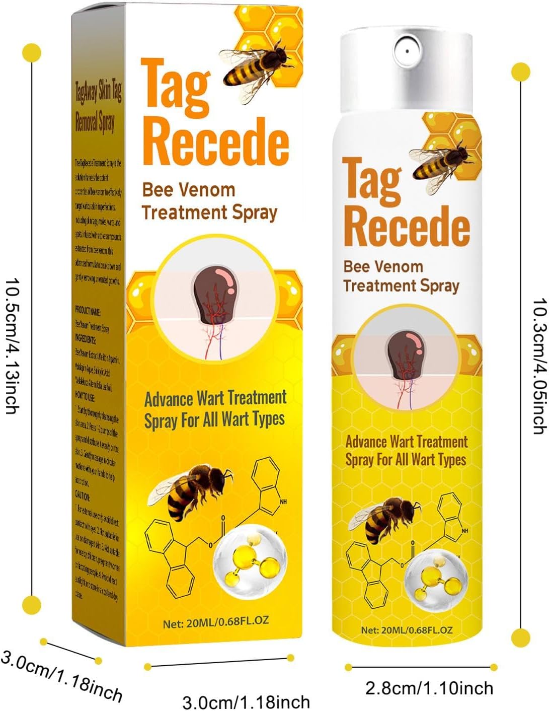 TAG RECEDE Elimina verrugas