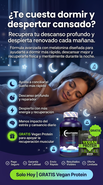 Despierta renovado y recupera la energía para disfrutar tus días. 🌙✨