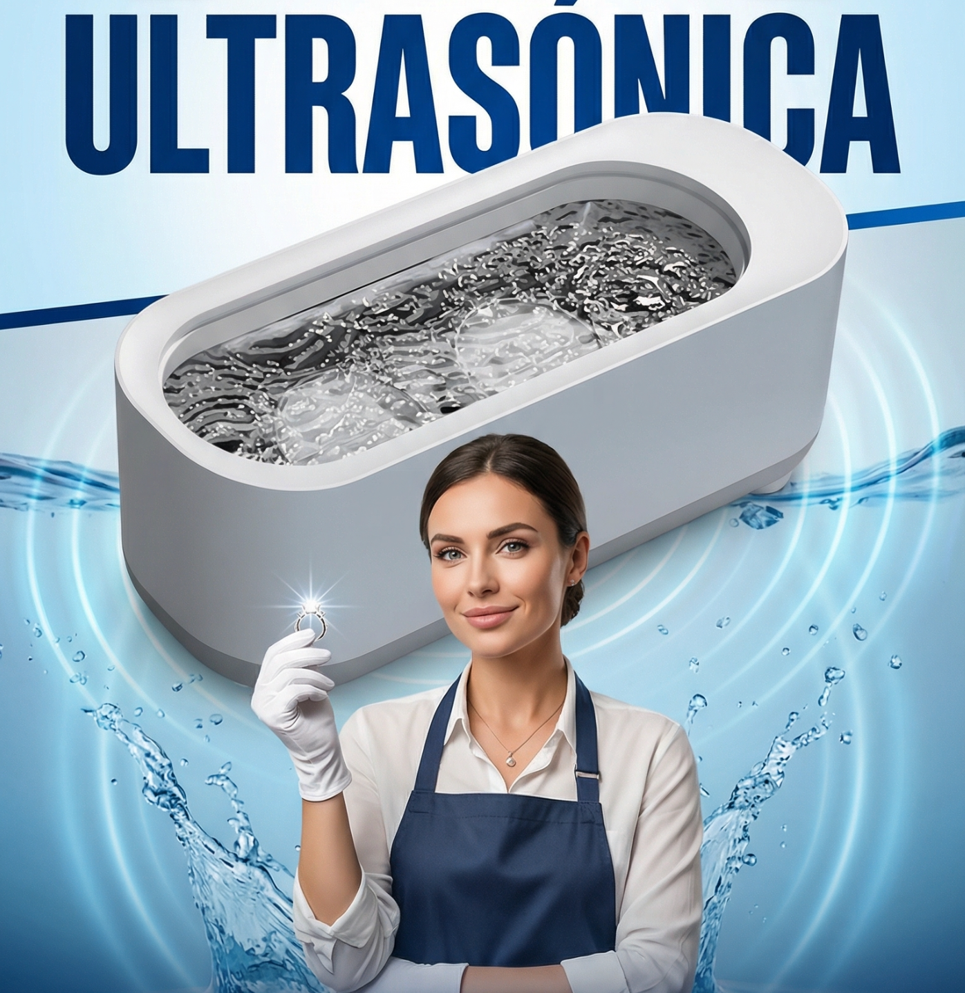 LIMPIADOR ULTRASONICO PARA JOYAS Y GAFAS